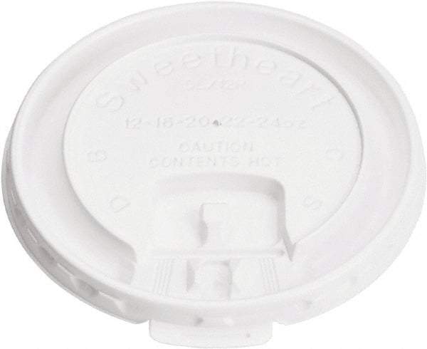 Solo - Cup Lids for 10 oz Cups - White - Eagle Tool & Supply