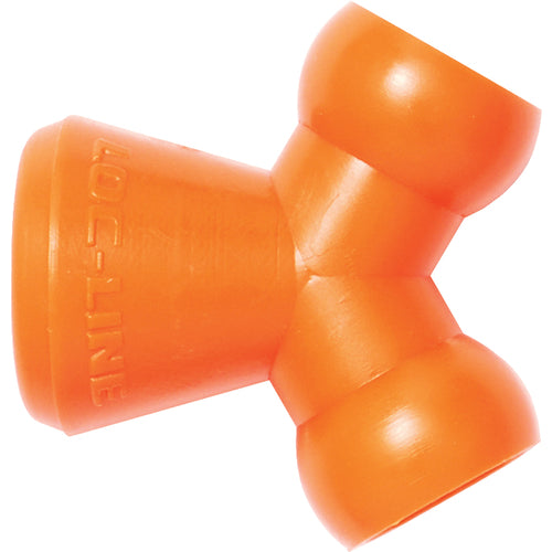 Coolant Hose System Component - 1/4″ Inside Diameter System-1/4″ Y Fitting (Pack of 2) - Eagle Tool & Supply