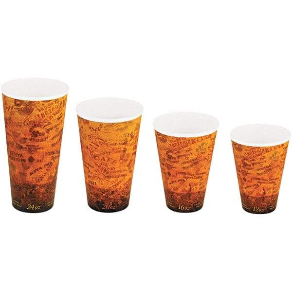 DART - Foam Hot/Cold Cups, 20 oz - Black, Brown - Eagle Tool & Supply