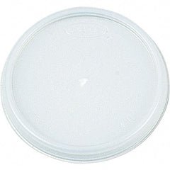 DART - Plastic Lids, Fits 12 - 24 oz Foam Cups - Translucent - Eagle Tool & Supply