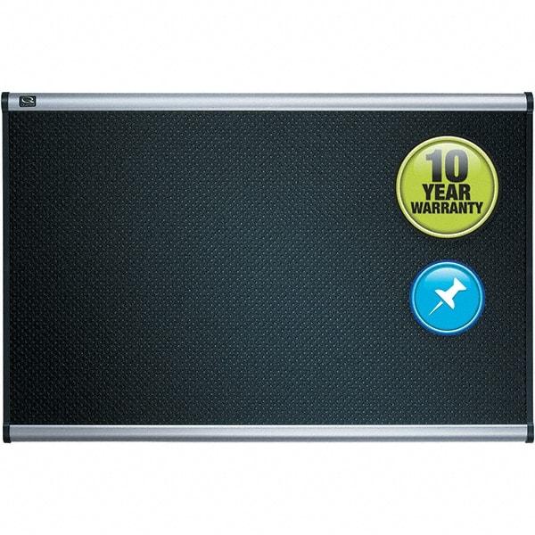Quartet - 24" High x 36" Wide Embossed Foam Bulletin - Embossed Foam, Includes Mounting Kit - Eagle Tool & Supply