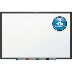 Quartet - 48" High x 72" Wide Dry Erase - Melamine, Includes Dry-Erase Marker & Mounting Hardware - Eagle Tool & Supply