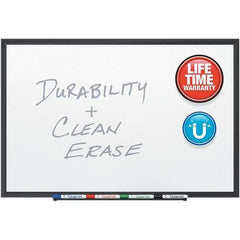 Quartet - 36" High x 60" Wide Magnetic Dry Erase Board - Porcelain, Includes (4) Dry-Erase Markers & Mounting Hardware - Eagle Tool & Supply