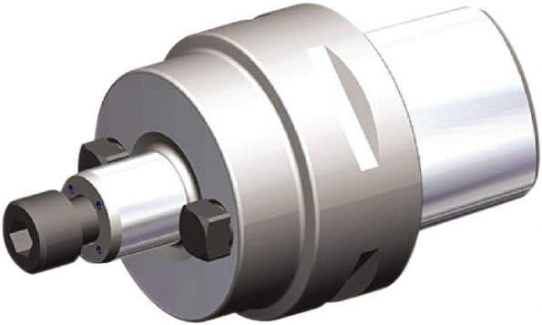 Kennametal - PSC63 Modular Connection 20.5mm Pilot Diam Shell Mill Holder - 25mm Flange to Nose End Projection, 63mm Nose Diam - Exact Industrial Supply