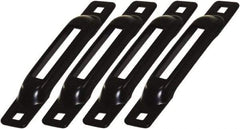 Snap-Loc - 1' Long x 2" Diam, Black Tie Down Strap Kit - Eagle Tool & Supply