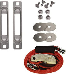 Snap-Loc - 8' Long x 2" Diam, Red Tie Down Strap Kit - Eagle Tool & Supply