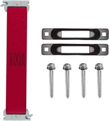 Snap-Loc - 1' Long x 2" Diam, Red Tie Down Strap Kit - Eagle Tool & Supply