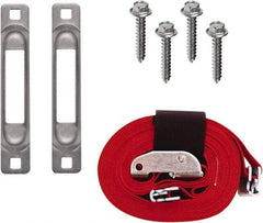 Snap-Loc - 16' Long x 2" Diam, Red Tie Down Strap Kit - Eagle Tool & Supply