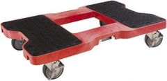 Snap-Loc - 1,500 Lb Capacity Polyethylene Dolly - 32" Long x 20-1/2" Wide x 7" High - Eagle Tool & Supply