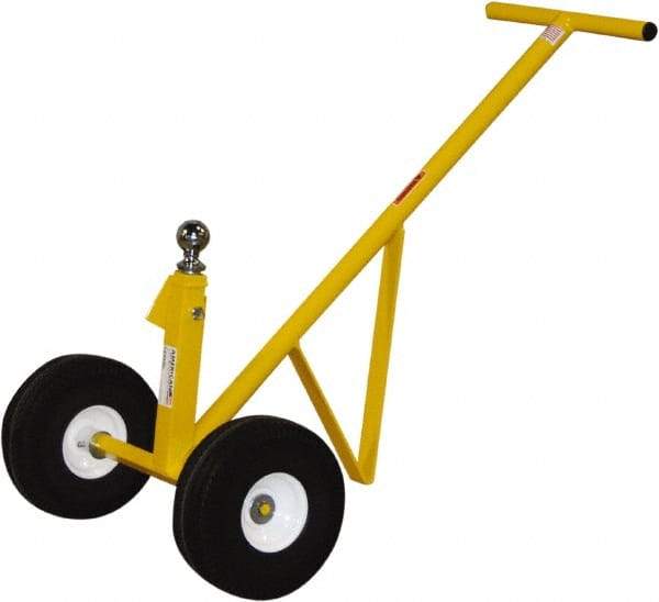 Snap-Loc - 500 Lb Capacity 46" OAH Hand Truck - Loop Handle, Steel, Pneumatic Wheels - Eagle Tool & Supply