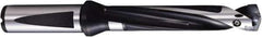 Kyocera - 0.413 to 0.433" Diam, 8xD, 3.465" Max Depth, 5/8" Shank Diam, 5" OAL, Replaceable Tip Drill - DA Insert, 105 Seat Size, SF 8xD Toolholder, Series Magic Drill DRA - Eagle Tool & Supply