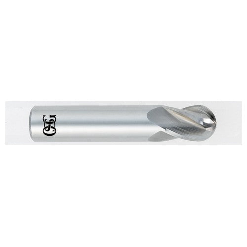 ‎3/32″ Dia. × 1/8″ Shank × 3/16″ DOC × 1-1/2″ OAL, Carbide TiCN, 4 Flute, Round, Ballnose End Mill