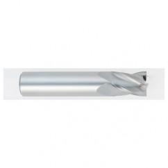 5/16 Dia. x 2 Overall Length 4-Flute Square End Solid Carbide SE End Mill-Round Shank-Center Cut-TiAlN - Eagle Tool & Supply