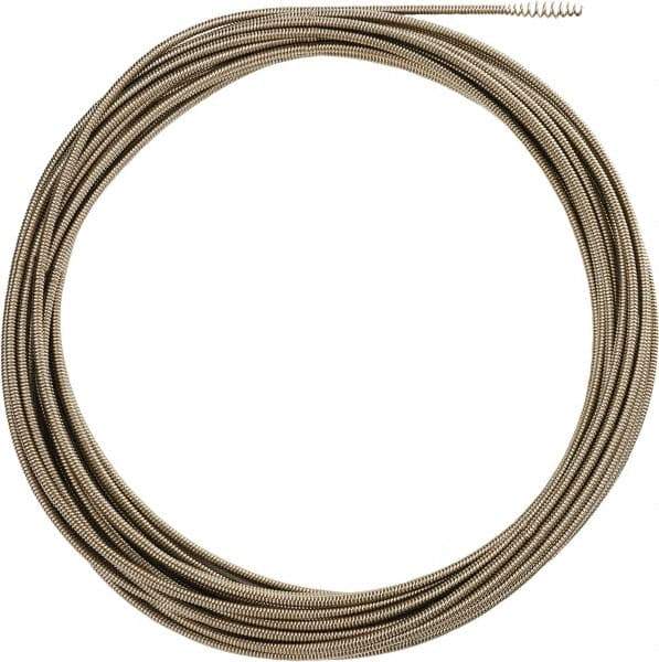 Milwaukee Tool - 5/16" x 75' Drain Cleaning Machine Cable - Inner Core, 1-1/4" to 2-1/2" Pipe, Use with Milwaukee Drain Cleaning Tools - Eagle Tool & Supply