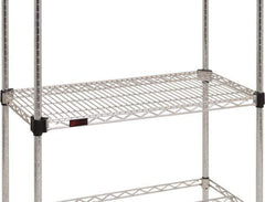 Eagle MHC - 54" Wide, 1-1/8 High, Open Shelving Accessory/Component - Steel Chrome Plated, Chrome Finish, 21" Deep, Use with Eagle MHC Shelving - Eagle Tool & Supply