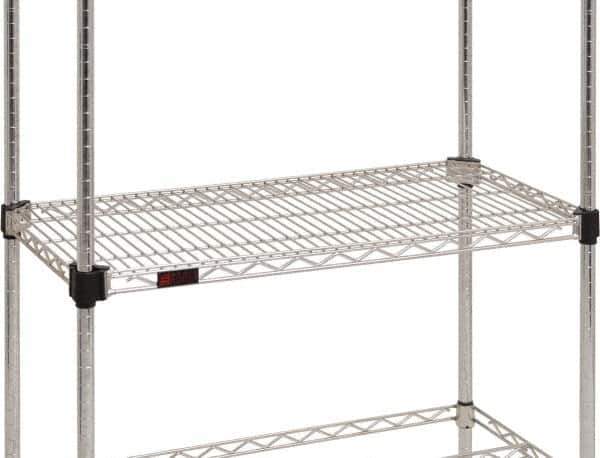 Eagle MHC - 48" Wide, 1-1/8 High, Open Shelving Accessory/Component - Zinc, Zinc Finish, 18" Deep, Use with Eagle MHC Shelving - Eagle Tool & Supply