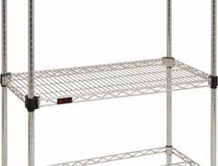 Eagle MHC - 42" Wide, 1-1/8 High, Open Shelving Accessory/Component - Zinc, Zinc Finish, 24" Deep, Use with Eagle MHC Shelving - Eagle Tool & Supply