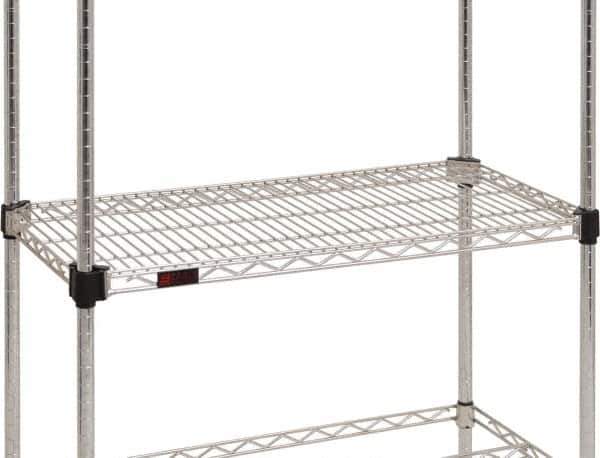 Eagle MHC - 42" Wide, 1-1/8 High, Open Shelving Accessory/Component - Stainless Steel, Stainless Steel Finish, 24" Deep, Use with Eagle MHC Shelving - Eagle Tool & Supply