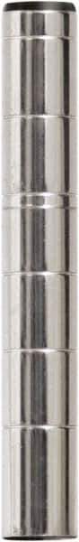 Eagle MHC - 1" Wide, 7 High, Open Shelving Accessory/Component - Steel Chrome Plated, Chrome Finish, 1" Deep, Use with Eagle MHC Shelving - Eagle Tool & Supply