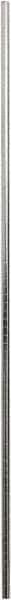 Eagle MHC - 1" Wide, 63 High, Open Shelving Accessory/Component - Stainless Steel, Stainless Steel Finish, 1" Deep, Use with Eagle MHC Shelving - Eagle Tool & Supply