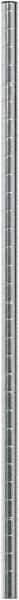 Eagle MHC - 1" Wide, 33 High, Open Shelving Accessory/Component - Zinc, Zinc Finish, 1" Deep, Use with Eagle MHC Shelving - Eagle Tool & Supply