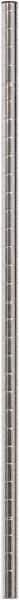 Eagle MHC - 1" Wide, 33 High, Open Shelving Accessory/Component - Steel Chrome Plated, Chrome Finish, 1" Deep, Use with Eagle MHC Shelving - Eagle Tool & Supply