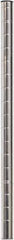 Eagle MHC - 1" Wide, 18 High, Open Shelving Accessory/Component - Steel Chrome Plated, Chrome Finish, 1" Deep, Use with Eagle MHC Shelving - Eagle Tool & Supply