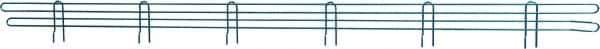 Eagle MHC - 72" Wide, 4 High, Open Shelving Accessory/Component - Steel with Epoxy Coating, 1/4" Deep, Use with Eagle MHC Shelving - Eagle Tool & Supply
