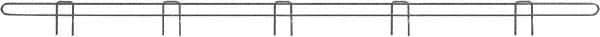 Eagle MHC - 60" Wide, 1 High, Open Shelving Accessory/Component - Steel with Epoxy Coating, 1/4" Deep, Use with Eagle MHC Shelving - Eagle Tool & Supply
