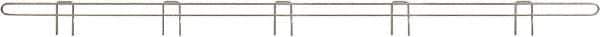 Eagle MHC - 60" Wide, 1 High, Open Shelving Accessory/Component - Steel Chrome Plated, Chrome Finish, 1/4" Deep, Use with Eagle MHC Shelving - Eagle Tool & Supply