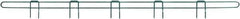 Eagle MHC - 54" Wide, 1 High, Open Shelving Accessory/Component - Steel with Epoxy Coating, 1/4" Deep, Use with Eagle MHC Shelving - Eagle Tool & Supply