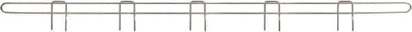 Eagle MHC - 48" Wide, 1 High, Open Shelving Accessory/Component - Steel with Epoxy Coating, Stainless Steel Finish, 1/4" Deep, Use with Eagle MHC Shelving - Eagle Tool & Supply