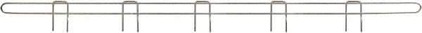Eagle MHC - 48" Wide, 1 High, Open Shelving Accessory/Component - Steel Chrome Plated, Chrome Finish, 1/4" Deep, Use with Eagle MHC Shelving - Eagle Tool & Supply