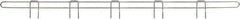 Eagle MHC - 48" Wide, 1 High, Open Shelving Accessory/Component - Steel Chrome Plated, Chrome Finish, 1/4" Deep, Use with Eagle MHC Shelving - Eagle Tool & Supply