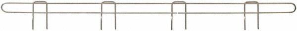 Eagle MHC - 36" Wide, 1 High, Open Shelving Accessory/Component - Steel Chrome Plated, Chrome Finish, 1/4" Deep, Use with Eagle MHC Shelving - Eagle Tool & Supply