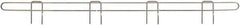 Eagle MHC - 30" Wide, 1 High, Open Shelving Accessory/Component - Stainless Steel, Stainless Steel Finish, 1/4" Deep, Use with Eagle MHC Shelving - Eagle Tool & Supply