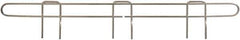 Eagle MHC - 24" Wide, 1 High, Open Shelving Accessory/Component - Steel Chrome Plated, Chrome Finish, 1/4" Deep, Use with Eagle MHC Shelving - Eagle Tool & Supply