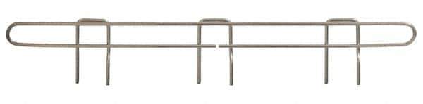 Eagle MHC - 21" Wide, 1 High, Open Shelving Accessory/Component - Steel Chrome Plated, Chrome Finish, 1/4" Deep, Use with Eagle MHC Shelving - Eagle Tool & Supply