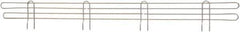 Eagle MHC - 42" Wide, 4 High, Open Shelving Accessory/Component - Steel Chrome Plated, Chrome Finish, 1/4" Deep, Use with Eagle MHC Shelving - Eagle Tool & Supply