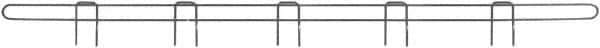 Eagle MHC - 48" Wide, 1 High, Open Shelving Accessory/Component - Steel with Epoxy Coating, 1/4" Deep, Use with Eagle MHC Shelving - Eagle Tool & Supply