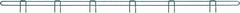 Eagle MHC - 72" Wide, 1 High, Open Shelving Accessory/Component - Steel with Epoxy Coating, 1/4" Deep, Use with Eagle MHC Shelving - Eagle Tool & Supply