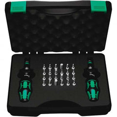 Wera - Torque Limiting Screwdrivers Type: Adjustable Torque Kit Minimum Torque (Nm): 0.30 - Eagle Tool & Supply