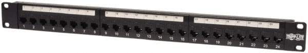 Tripp-Lite - Electrical Enclosure Steel Patch Panel - For Use with Racks - Eagle Tool & Supply