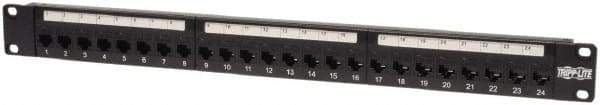 Tripp-Lite - Electrical Enclosure Steel Patch Panel - For Use with Racks - Eagle Tool & Supply