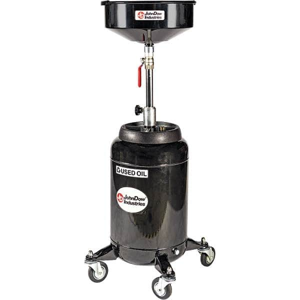 JohnDow - Oil Drain Containers Type: Oil Drain w/Casters Container Size: 16 Gal. - Eagle Tool & Supply