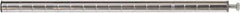 Eagle MHC - 1" Wide, 18 High, Open Shelving Accessory/Component - Steel Chrome Plated, Chrome Finish, Use with Eagle MHC Shelving - Eagle Tool & Supply