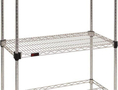 Eagle MHC - 48" Wide, 18 High, Open Shelving Accessory/Component - Zinc, Zinc Finish, Use with Eagle MHC Shelving - Eagle Tool & Supply