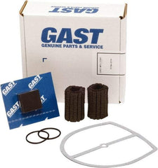 Gast - 9 Piece Air Compressor Repair Kit - For Use with Gast 0323/0523 Oil-Less "Q" Models with Internal Filtration - Eagle Tool & Supply