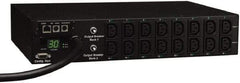 Tripp-Lite - 16 Outlets, 208/240 Volts, 30 Amps, 10' Cord, Power Outlet Strip - Rack Mount, 5-15/20R NEMA Configuration, 19" Strip - Eagle Tool & Supply