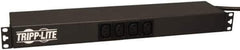 Tripp-Lite - 14 Outlets, 200/240 Volts, 20 Amps, 12' Cord, Power Outlet Strip - Rack Mount, 5-15/20R NEMA Configuration, 19" Strip - Eagle Tool & Supply